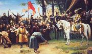 Mihaly Munkacsy The Conquest of Hungary Sweden oil painting reproduction